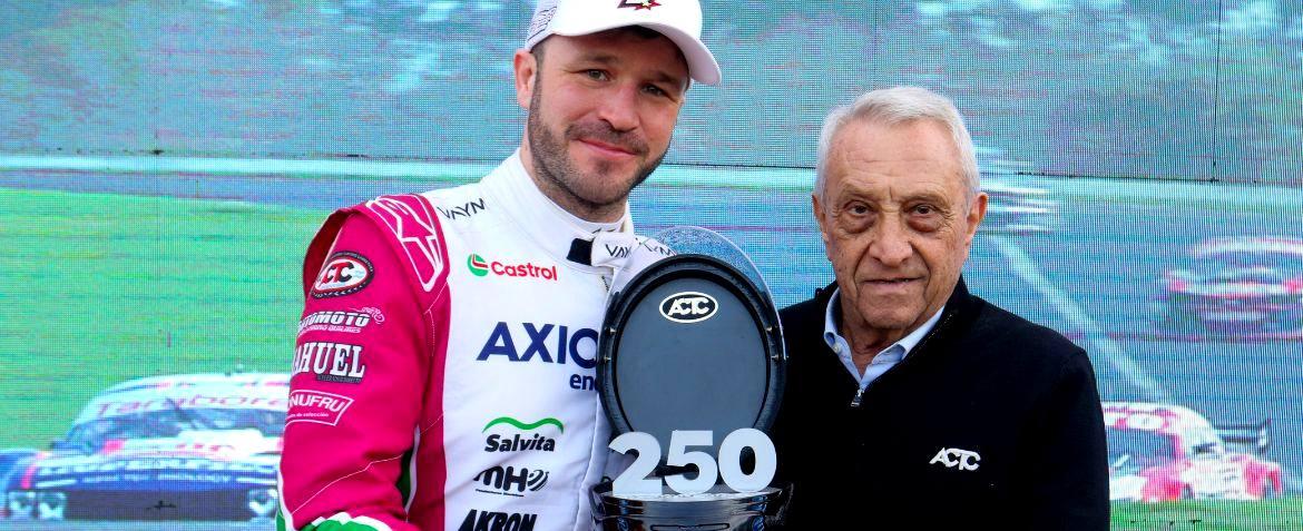 250 carreras para Canapino en el TC